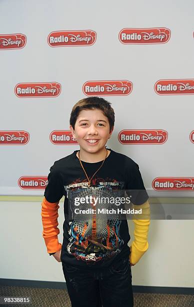 Jason Dolley and Bradley Steven Perry, stars of Disney Channel's comedy series "Good Luck Charlie," joined Radio Disney's Ernie D in studio to talk...