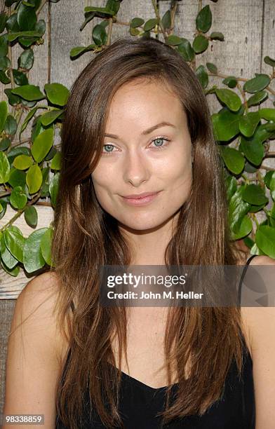 Actress Olivia Wilde attends the Toms Shoes Barefoot Walk For One Day Without Shoes on April 8, 2010 in Venice, California.