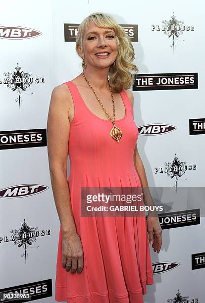 Actress Glenne Headly arrives at the premiere of "The Joneses" in Hollywood, California, on April 8, 2010. AFP PHOTO / GABRIEL BOUYS