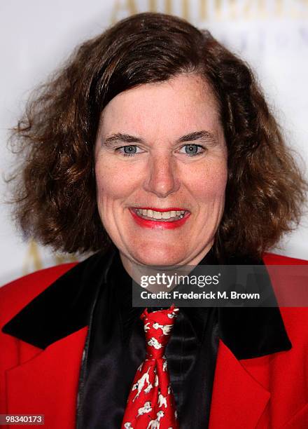 Comedian Paula Poundstone attends the Voice for Animals Foundation's annual benefit with a "Laugh-In Reunion" at the Comedy Store on April 8, 2010 in...