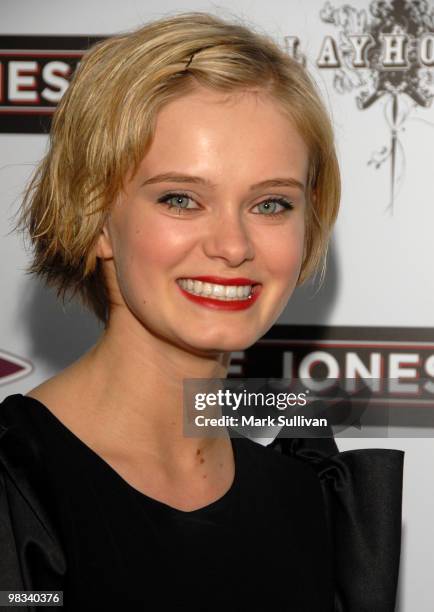 Actress Sara Paxton attends the "The Joneses" Los Angeles Premiere at ArcLight Cinemas on April 8, 2010 in Hollywood, California.