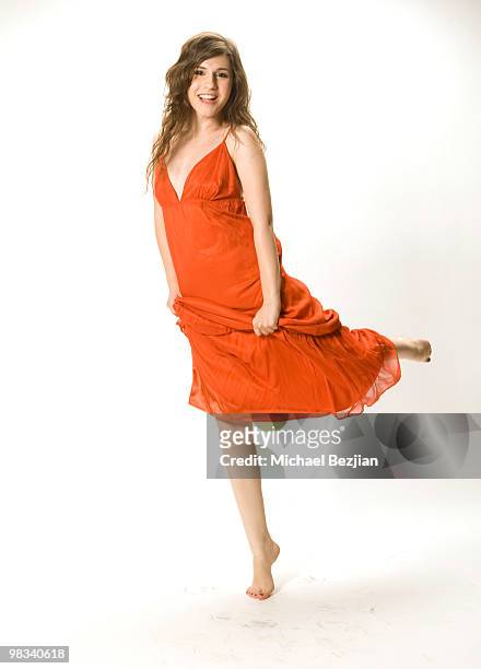 Actress Erin Sanders poses during a photo shoot on April 8, 2010 in Los Angeles, California.
