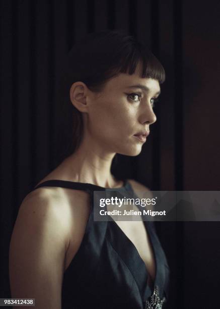 Actress Astrid Berges-Frisbey is photographed for Grazia Daily, on May, 2018 in Cannes, France. . .