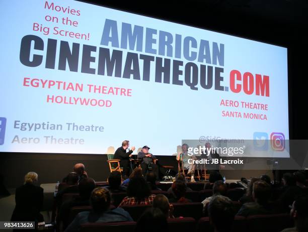 Danny DeVito, Scott Alexander and Larry Karaszewski attend special screening of "Man On The Moon" on June 24, 2018 in Los Angeles, California.