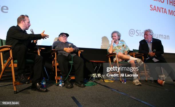 Danny DeVito, Scott Alexander and Larry Karaszewski attend special screening of "Man On The Moon" on June 24, 2018 in Los Angeles, California.