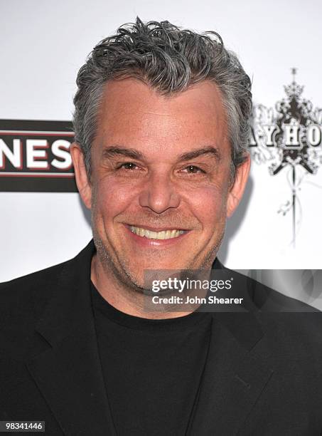 Actor Danny Huston arrives to "The Jonses" Los Angeles Premiere at ArcLight Cinemas on April 8, 2010 in Hollywood, California.