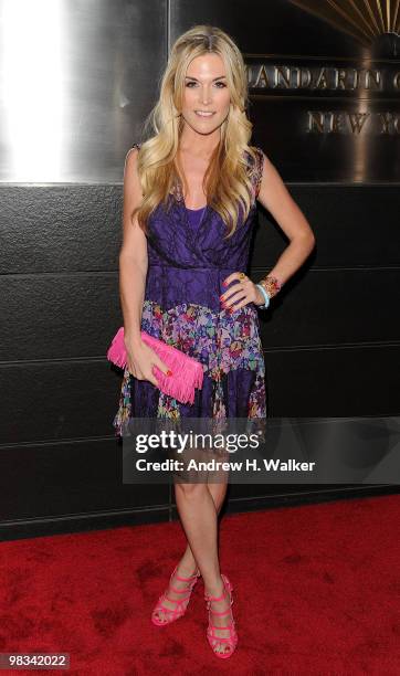 Tinsley Mortimer attends the 7th Annual New Yorkers for Children Spring Dinner Dance at the Mandarin Oriental Hotel on April 8, 2010 in New York City.