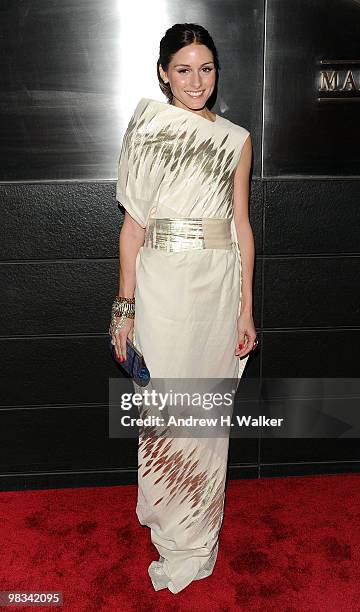 Olivia Palermo attends the 7th Annual New Yorkers for Children Spring Dinner Dance at the Mandarin Oriental Hotel on April 8, 2010 in New York City.