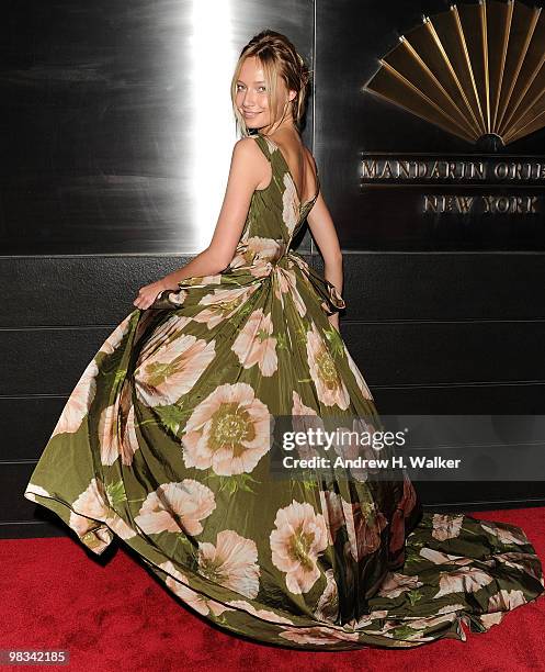 Model Tiiu Kuik attends the 7th Annual New Yorkers for Children Spring Dinner Dance at the Mandarin Oriental Hotel on April 8, 2010 in New York City.