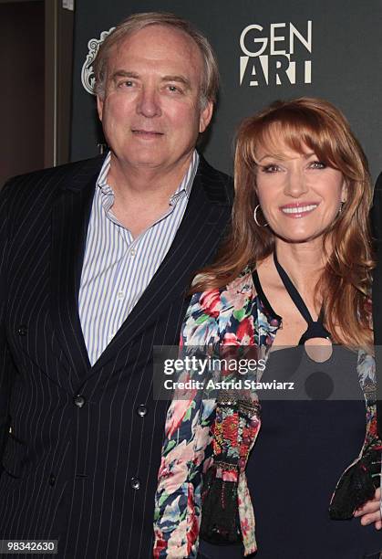 James Keach and wife Jane Seymour attend the Gen Art Film Festival screening of "Waiting for Forever" at the School of Visual Arts Theater on April...