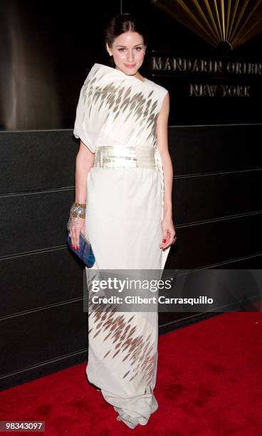 Olivia Palermo attends the 7th Annual New Yorkers for Children Spring Dinner Dance at the Mandarin Oriental Hotel on April 8, 2010 in New York City.