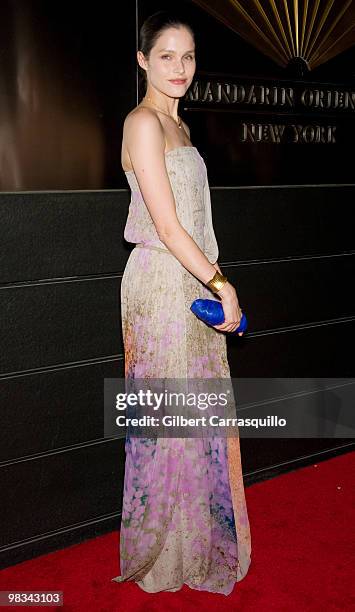 Lonneke Engel attends the 7th Annual New Yorkers for Children Spring Dinner Dance at the Mandarin Oriental Hotel on April 8, 2010 in New York City.