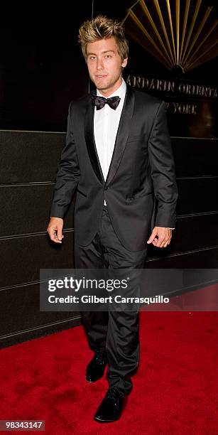 Lance Bass attends the 7th Annual New Yorkers for Children Spring Dinner Dance at the Mandarin Oriental Hotel on April 8, 2010 in New York City.