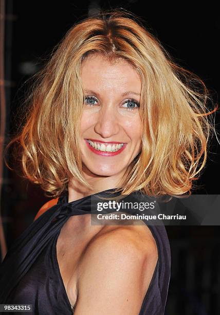 Actress Alexandra Lamy attends the "Ricky" premiere during the 59th Berlin International Film Festival at the Berlinale Palais on February 6, 2009 in...