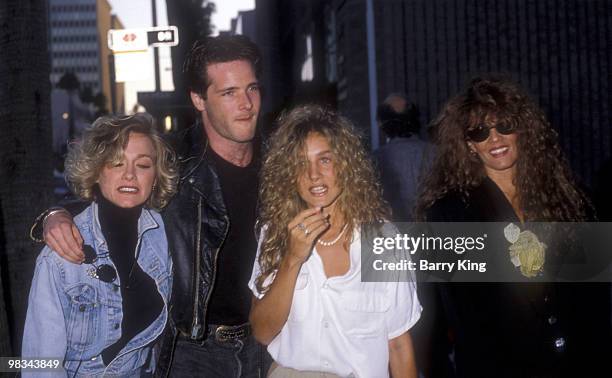 Patti D'Arbanville, David Oliver, Sarah Jessica Parker and Loree Rodkin