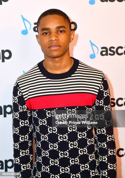 Almighty Jay attends the 31st Annual Rhythm and Soul Music Awards - Arrivals at the Beverly Wilshire Four Seasons Hotel on June 21, 2018 in Beverly...