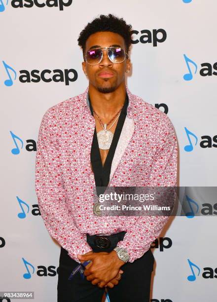 Parker attends the 31st Annual Rhythm and Soul Music Awards - Arrivals at the Beverly Wilshire Four Seasons Hotel on June 21, 2018 in Beverly Hills,...