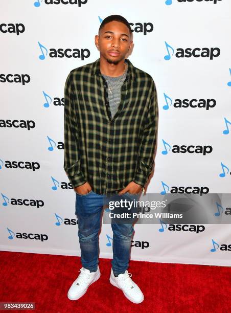 Walker attends the 31st Annual Rhythm and Soul Music Awards - Arrivals at the Beverly Wilshire Four Seasons Hotel on June 21, 2018 in Beverly Hills,...