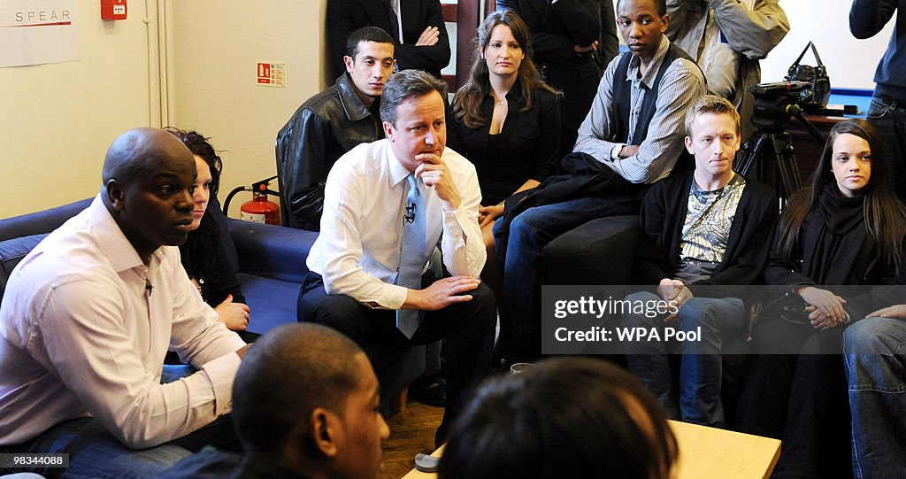 David Cameron On The Campaign Trail In London