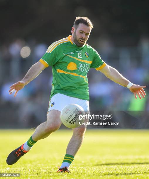 Carrick-on-Shannon , Ireland - 23 June 2018; Brendan Gallagher of Leitrim during the GAA Football All-Ireland Senior Championship Round 2 match...