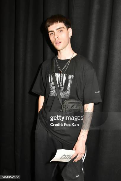 Nelick attends the Kenzo Menswear /womenswear Spring/Summer 2019 show as part of Paris Fashion Week on June 24, 2018 in Paris, France.