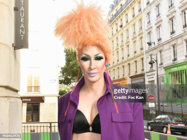 Detox attends the Kenzo Menswear /womenswear Spring/Summer 2019 show as part of Paris Fashion Week on June 24, 2018 in Paris, France.
