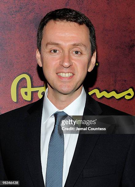 Music writer Andrew Lippa attends the opening night afterparty for the Broadway premiere of "The Addams Family" at the Marriot Marquis on April 8,...