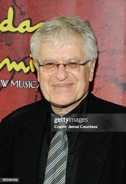 Director Jerry Zaks attends the Broadway opening of "The Addams Family" at the Lunt-Fontanne Theatre on April 8, 2010 in New York City.
