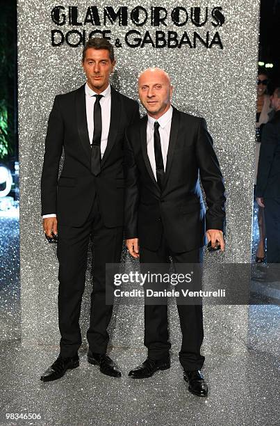 Stefano Gabbana and Domenico Dolce