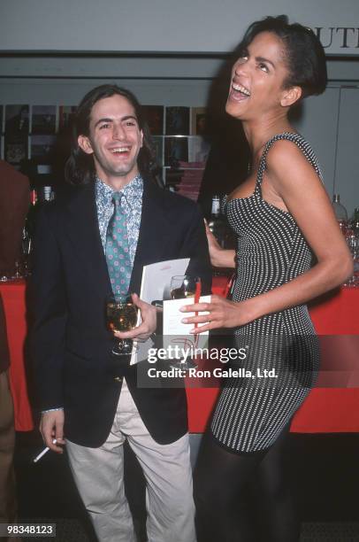 Marc Jacobs and Veronica Webb