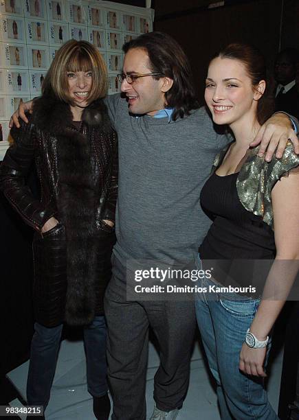 Anna Wintour, Marc Jacobs and Bee Shaffer