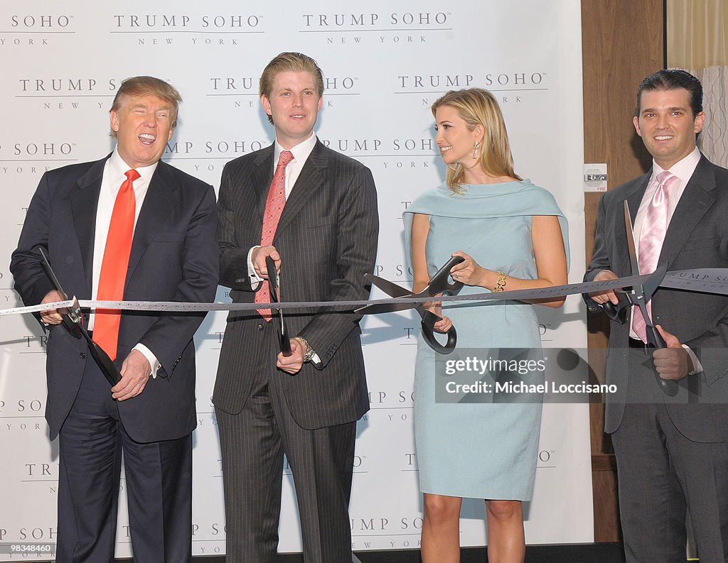 Trump SoHo New York Ribbon Cutting Ceremony