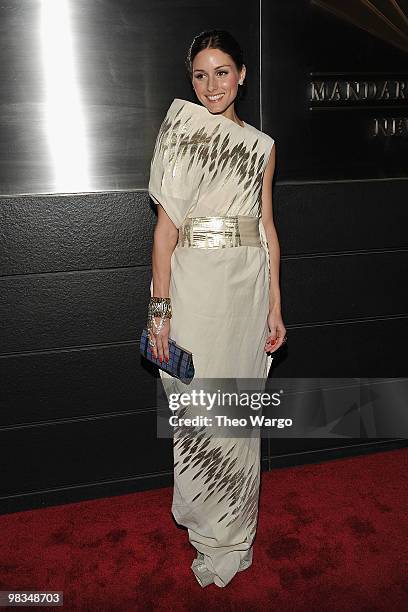 Olivia Palermo attends the 7th Annual New Yorkers for Children Spring Dinner Dance>> at the Mandarin Oriental Hotel on April 8, 2010 in New York City.