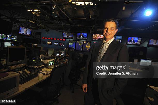 News Anchor Shepard Smith is photographed for the Washington Post.