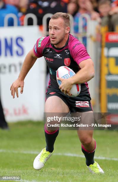 Hull KR's Adam Quinlan during the Betfred Super League match at the Mend-A-Hose Jungle, Casteford