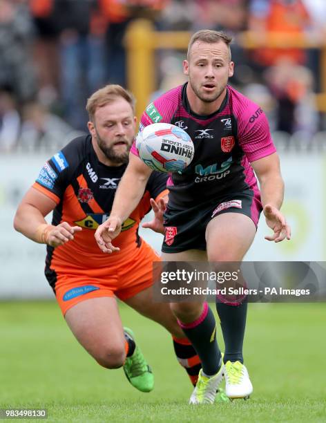 Hull KR's Adam Quinlan during the Betfred Super League match at the Mend-A-Hose Jungle, Casteford