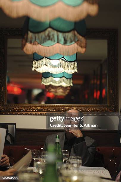 Author Philip Roth is photographed at the Russian Samovar Restaurant for the Hamburger Abendblatt.