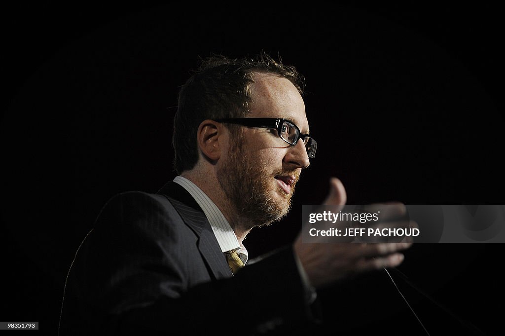 US director, James Gray delivers a speec