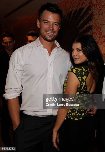 * Exclusive Coverage * Josh Duhamel and Fergie attend Avon and Elle Magazine Celebrate May Issue with Fergie at the Crosby Street Hotel on April 9,...