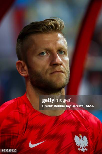 Jakub Blaszczykowski of Poland during the 2018 FIFA World Cup Russia group H match between Poland and Colombia at Kazan Arena on June 24, 2018 in...