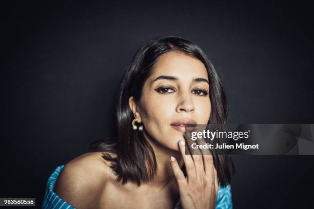 Actress Leila Bekhti is photographed for Grazia Daily, on May, 2018 in Cannes, France. . .