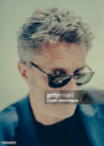 Filmmaker Pawel Pawlikowski is photographed for Grazia Daily, on May, 2018 in Cannes, France. . .