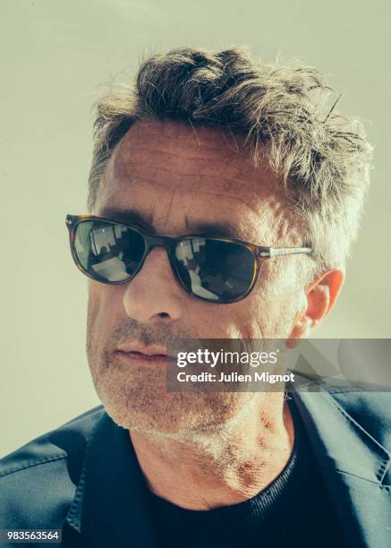 Filmmaker Pawel Pawlikowski is photographed for Grazia Daily, on May, 2018 in Cannes, France. . .