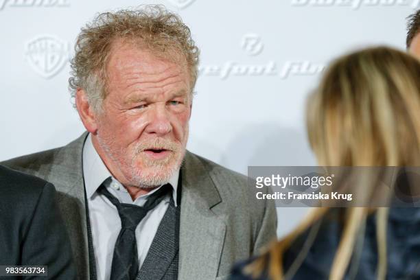 Nick Nolte during the 'Head full of Honey' photo call on June 25, 2018 in Berlin, Germany.