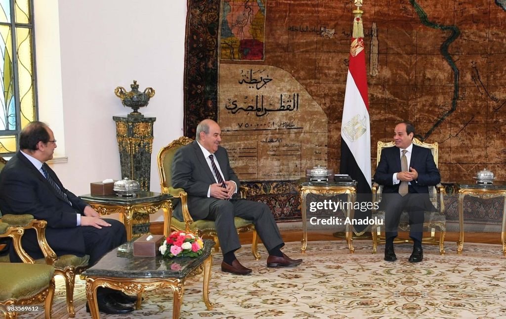 Abdel Fattah al-Sisi - Ayad Allawi in Egypt