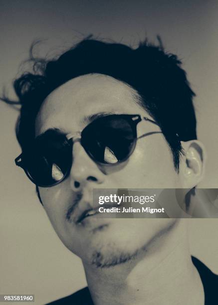 Actor Steven Yeun is photographed for Grazia Daily, on May, 2018 in Cannes, France. . .