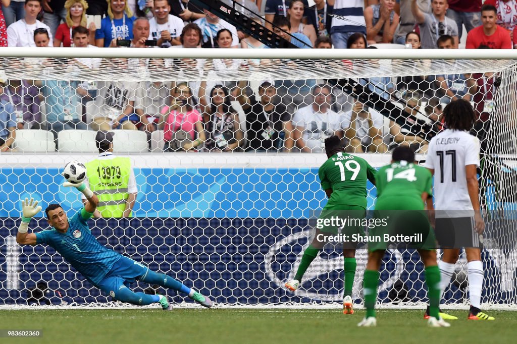 Saudi Arabia v Egypt: Group A - 2018 FIFA World Cup Russia