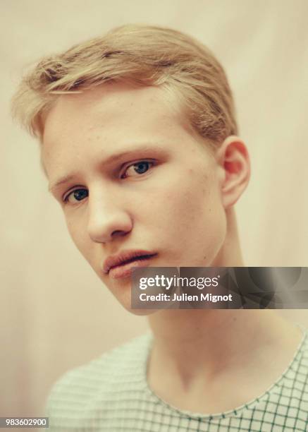 Actor Victor Polster is photographed for Grazia Daily, on May, 2018 in Cannes, France. . .