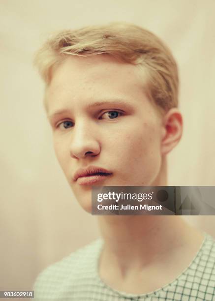 Actor Victor Polster is photographed for Grazia Daily, on May, 2018 in Cannes, France. . .