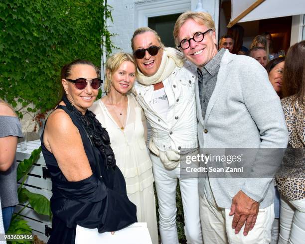 Donna Karan, Naomi Watts and Guests attend Naomi Watts And Co-Founders Larissa Thompson and Sarah Bryden-Brown Along With Jason Weinberg Host The...